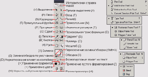 Панель инструментов